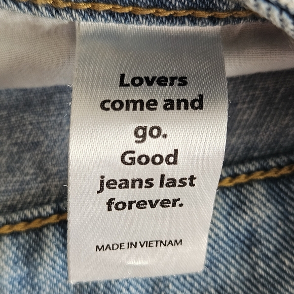 PACSUN Mom Short Denim Distressed Women's Shorts Size 30 - Picture 4 of 5